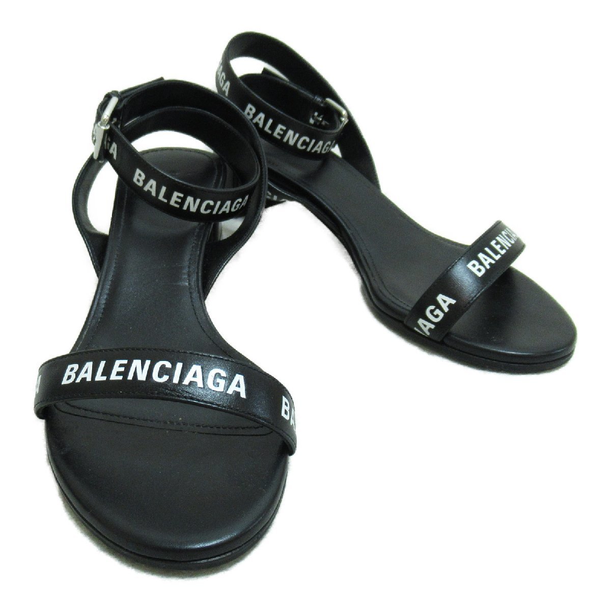 超人気の BALENCIAGA バレンシアガ レディース 中古 レザー ブラック系