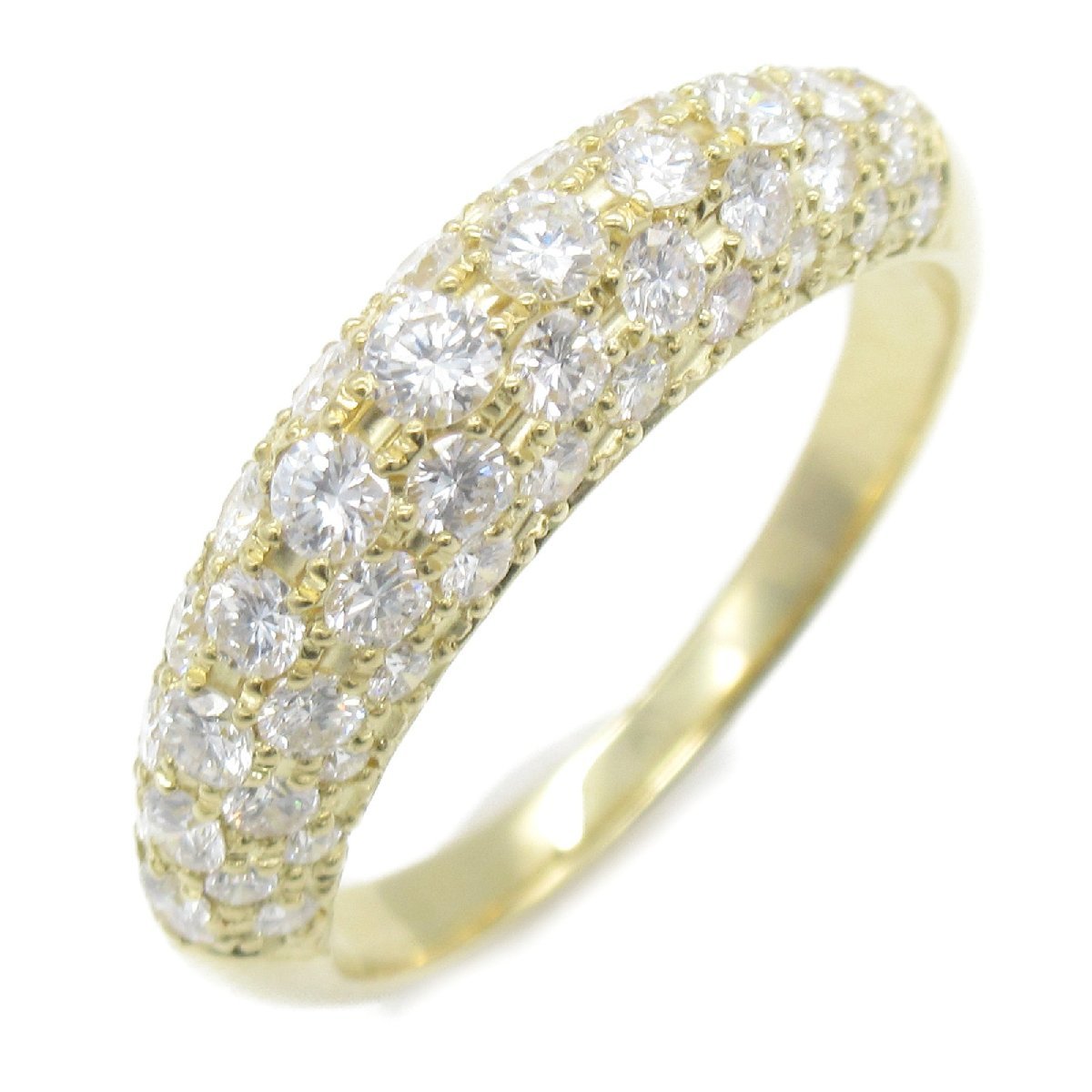 JEWELRY ジュエリー リング・指輪 ダイヤモンドリング クリア系 K18（イエローゴールド） ダイヤモンド 中古 レディース