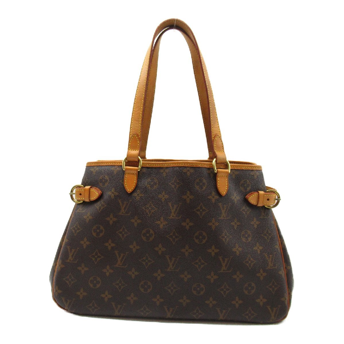 LOUIS VUITTON ルイ・ヴィトン トートバッグ バティニョール オリゾンタル ブラウン系 モノグラム 中古 レディース