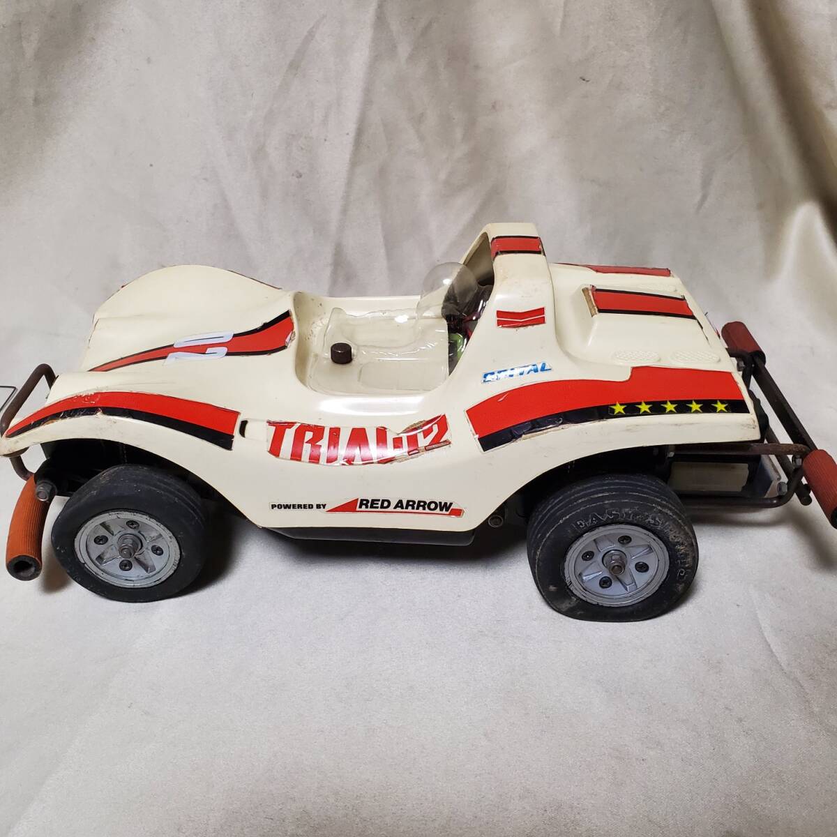 希少　当時物　１９７９年代　SPITAL TRIALー12　SIZE電動ラジコンカー　現状　ジャンク品_画像5