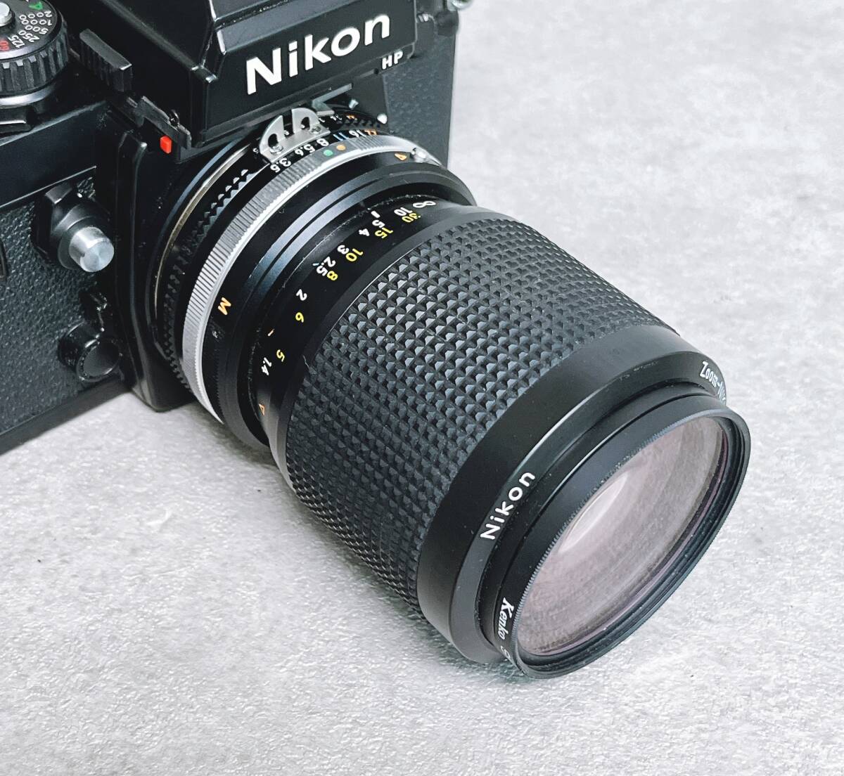 豪華セット ニコン F3 フィルム一眼レフカメラ レンズ モータードライブ ストロボ フィルター その他付属品多数 _画像8