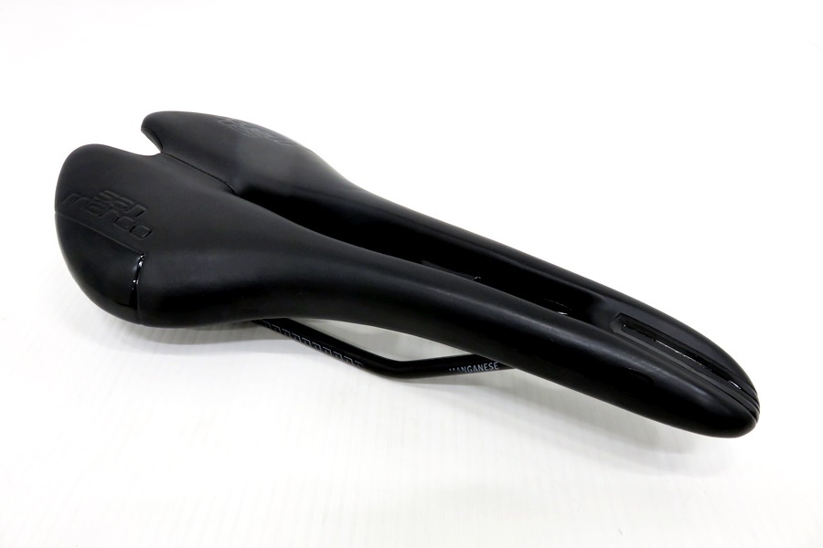 selle sanmarco セラサンマルコ ASPIDE アスピデ サドル ブラック マンガネーゼレール 275×130mm 223g_画像1