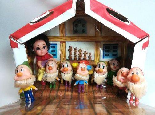 1967 LITTLE KIDDLES 白雪姫 セット リトルキッドル ビンテージ 1967 LITTLE KIDDLES 白雪姫 セット リトルキッドル ビンテージ