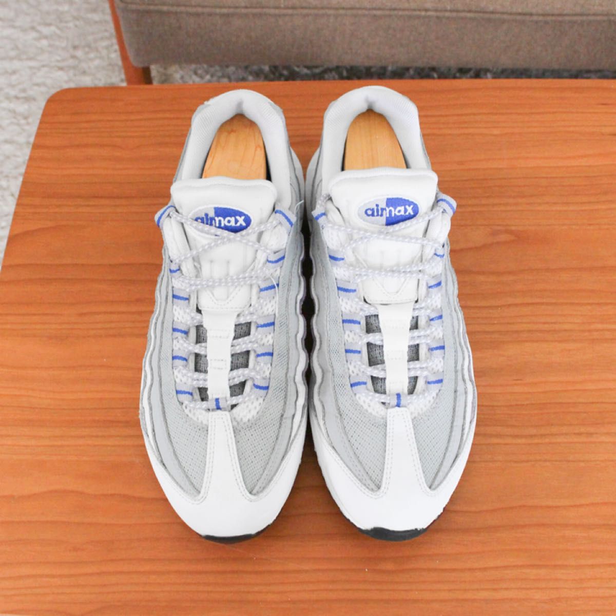 Nike Air Max 95 Essential ホワイト ブルー 26 5|Yahoo!フリマ Nike Air Max 95 Essential ホワイト ブルー 26 5|Yahoo!フリマ