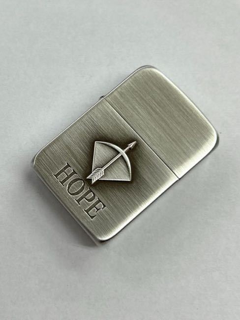 未使用品 ZIPPO ジッポ 1941 REPLICA レプリカ HOPE ホープ アロー 4バレル A　HP刻印 シルバー 銀 オイル ライター 喫煙 USA_画像4