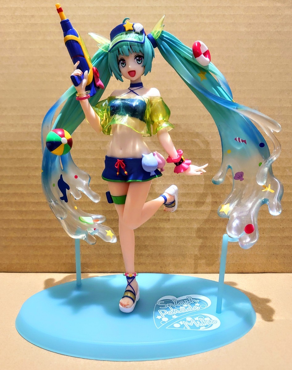 送料350円～ 中古・即決●初音ミク スプラッシュパレード スーパープレミアム フィギュア SPM SEGA 正規品 同梱可能_画像2