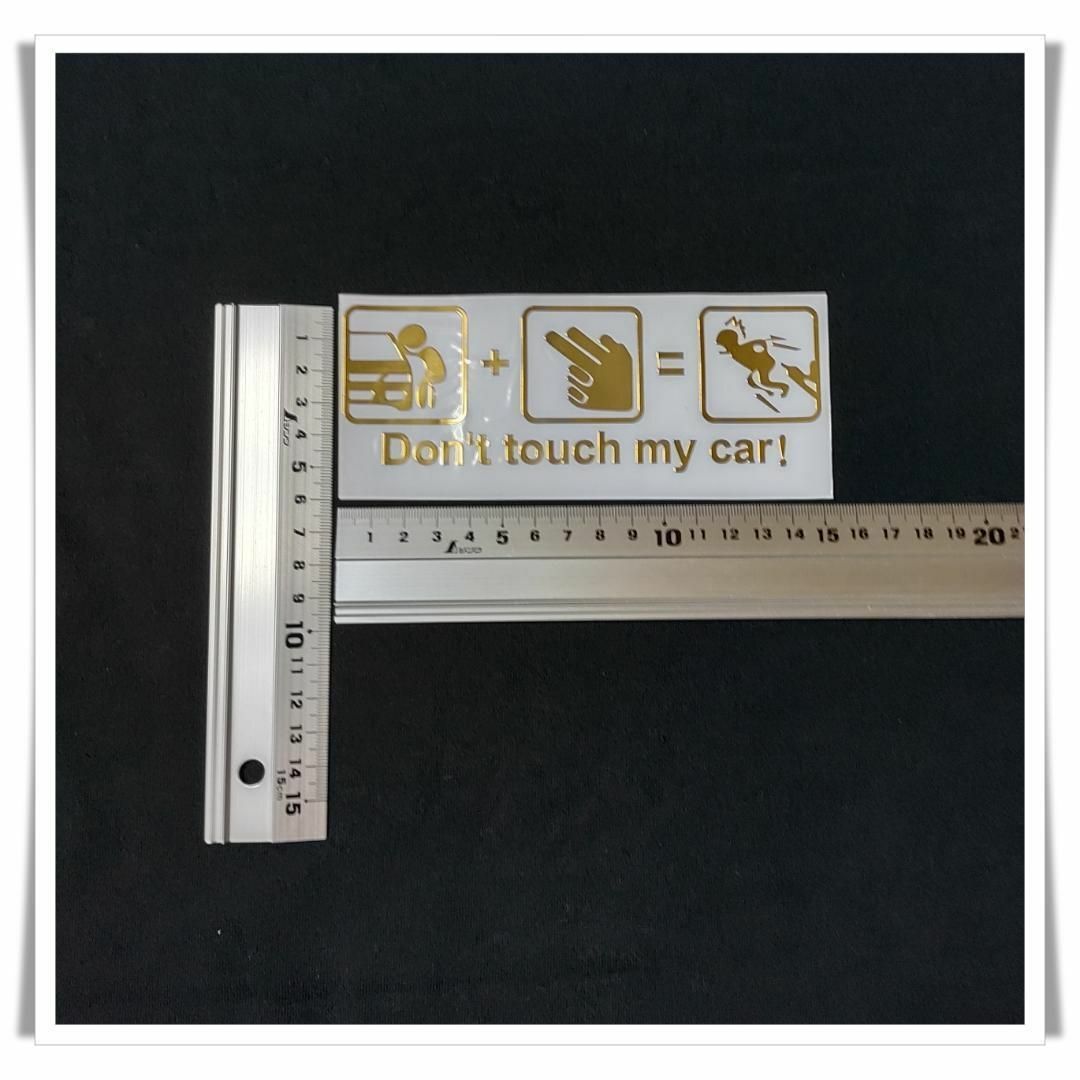 カンチョー　ステッカー　カーセキュリティー　防犯　車上狙い　盗難防止　楽しい　おもしろステッカー_画像3