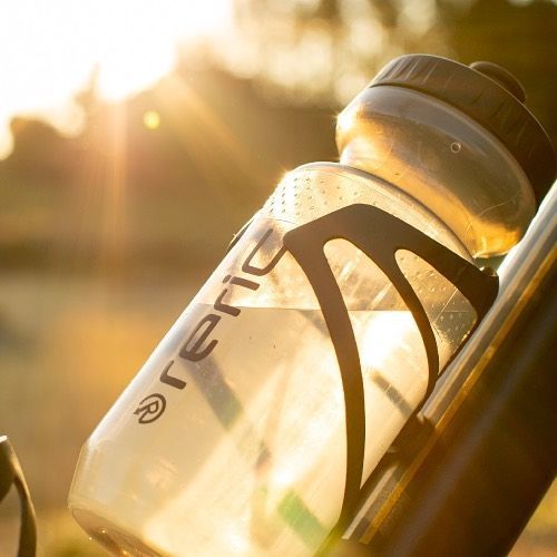 1円/reric/給水ボトル 620ml ポペット式 飲みやすい スポーツ サイクリング アウトドア ランニング 水筒 新品/青/ブルー/hf209/_※写真は色違いです。