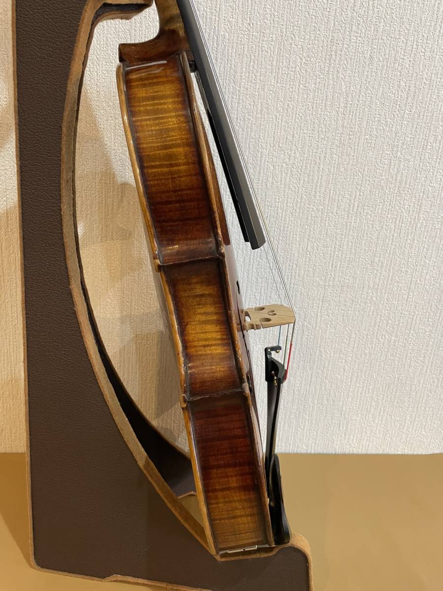 ビオラ【楽器店出品】チェコ製 Emanuel Huller ボディサイズ380㎜ 15インチ 作りの良い高音質ビオラ！ 参考定価90～100万円程！！の画像10