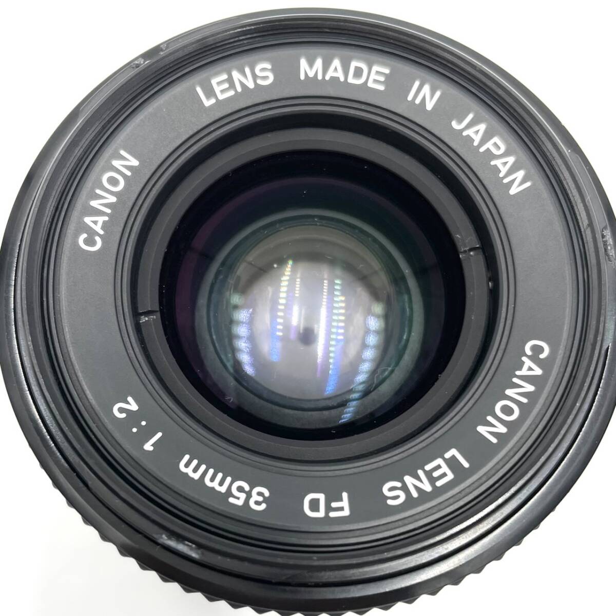 Canon キヤノン NEW FD 35mm F2 単焦点レンズ_画像8