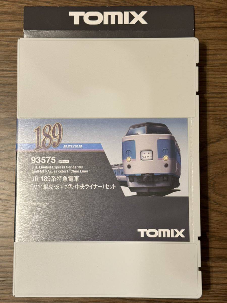 TOMIX 93575 JR 189系特急電車（M11編成・あずさ色・中央ライナー)セット