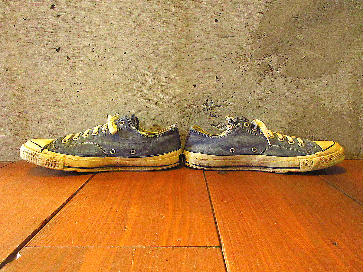 ビンテージ70’s●CONVERSE Chuck Taylor size 10●240213k6-m-snk-28cm 1970sコンバースオールスターチャックテイラー