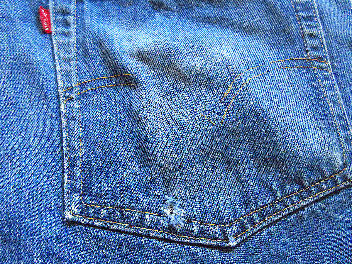 ビンテージ60’s●Levi’s 505 BIG E実寸W84cm●240216k2-m-pnt-jns-w33 1960sリーバイス赤耳ビッグEジーンズデニム古着メンズ_画像7