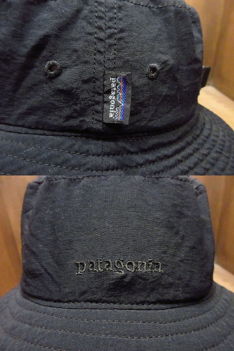 Patagonia●ナイロンバケットハット黒size S●240218i1-m-ht-otパタゴニアアウトドアブラック帽子の画像9