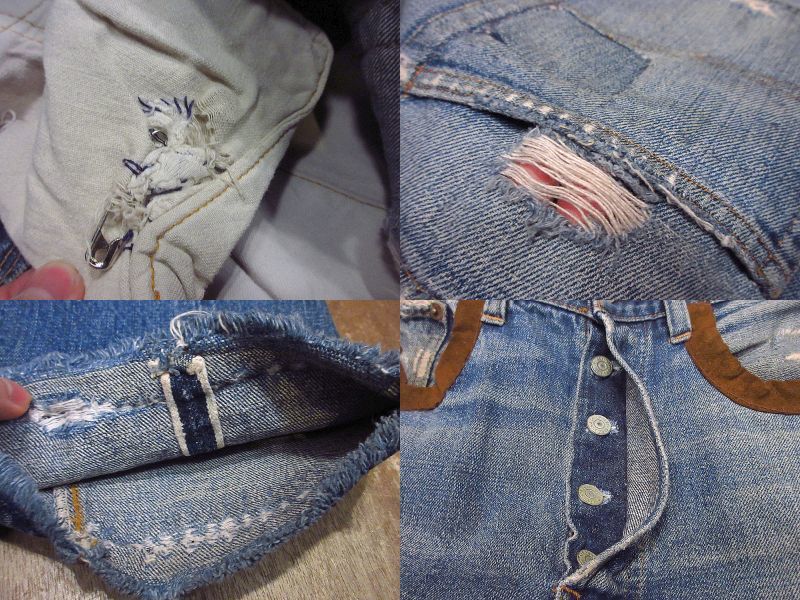 ビンテージ60’s●Levi's 501 BIG E実寸W75cm●240207j8-m-pnt-jns-w29リーバイス1960sビッグE耳付き_画像10