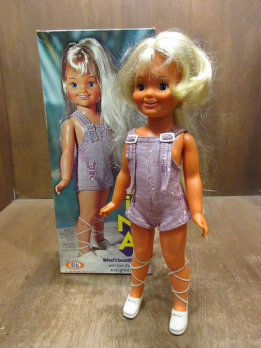 ビンテージ70's●IDEAL TOY CORP. DiNAドール●240214i3-doll人形レトロCrissy FamilyアメリカUSAトイ雑貨