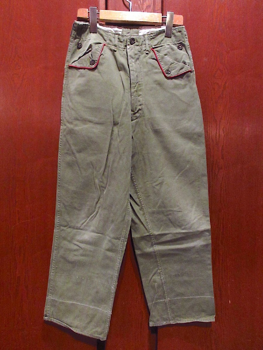 ビンテージ60's●BOY SCOUT OF AMERICAコットンストレートパンツ実寸W66cm●240217m7-m-pnt-ot-w26ボーイスカウトボトムスメンズ古着_画像1