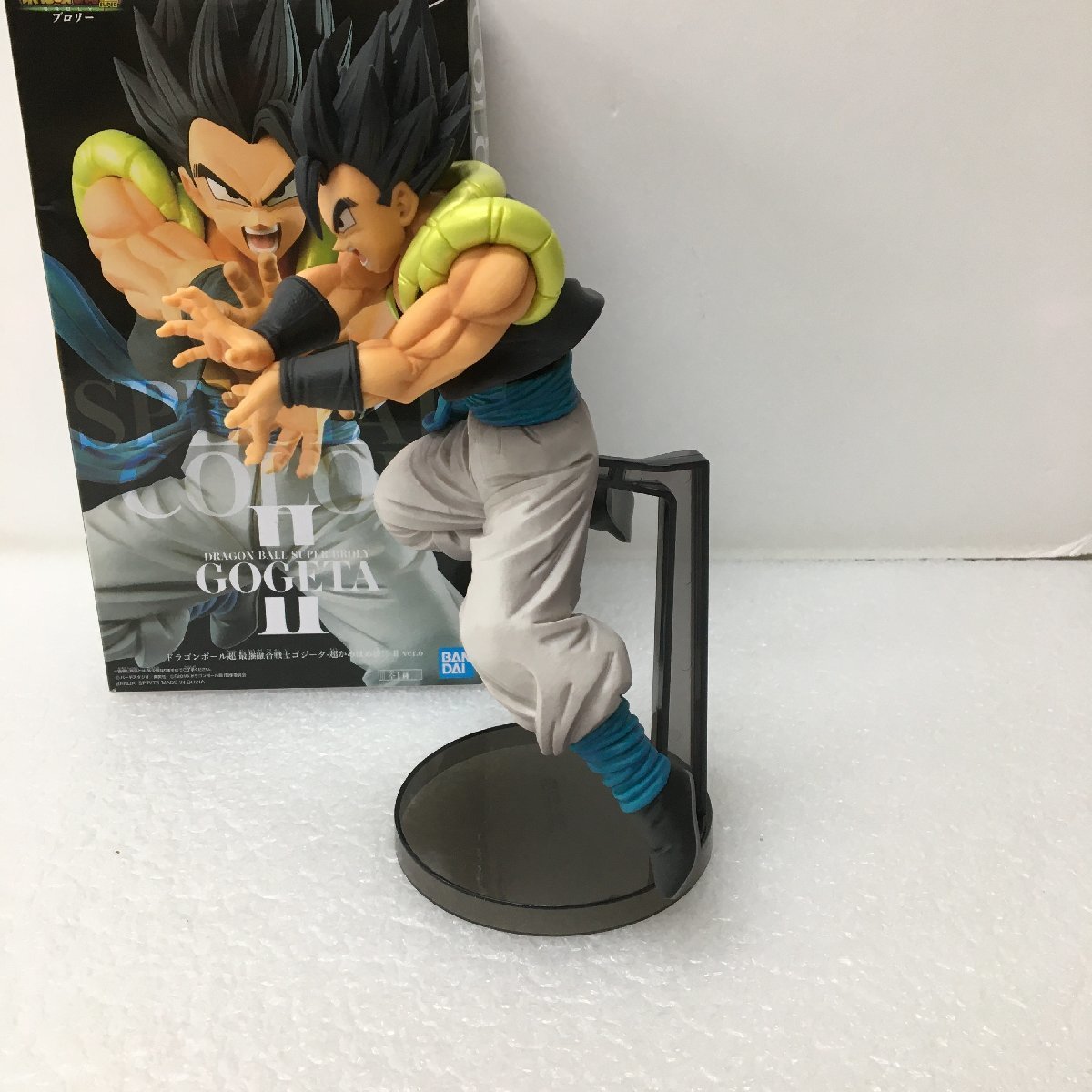 BANDAI ドラゴンボール改 超サイヤ人3ブロリー/ドラゴンボール超 最強融合戦士ゴジータ-超かめかめ波!!-Ⅱver.6 2個まとめセットジャンク品_画像3