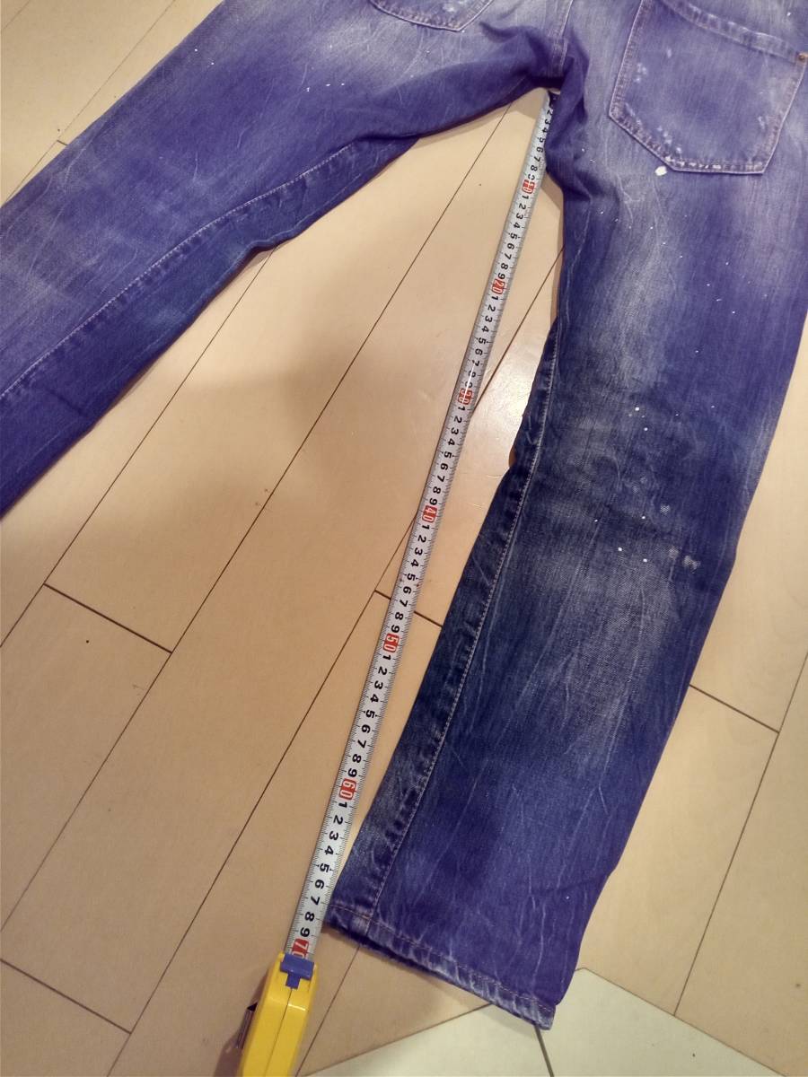  бесплатная доставка прекрасный товар стандартный товар Dsquared DSQUARED2 обтягивающий джинсы 46