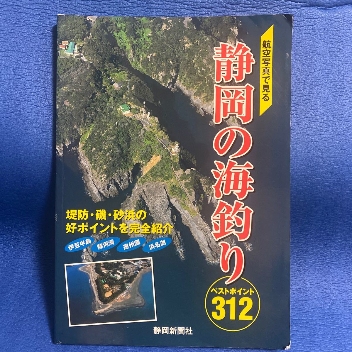 YT-0043 航空写真で見る 静岡の海釣り ベストポイント312 静岡新聞社 空撮 航空写真 海釣り 沖釣り_画像1