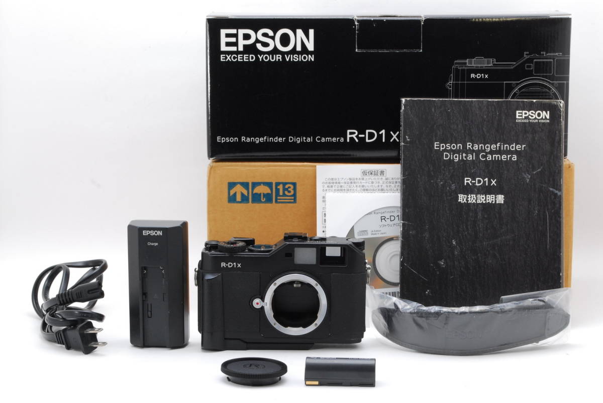 エプソン Epson R-D1X レンジファインダー デジタルカメラ 元箱・グリップ付き #525