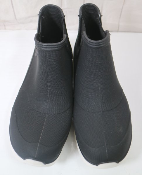 16 01665 * rain boots lady's rain shoes rain shoes side-gore short boots 23.5cm [ outlet ]