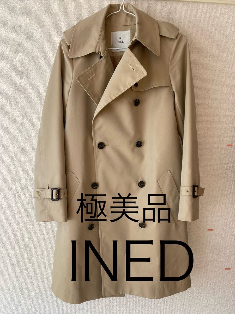 極美品 INED イネド スプリングコート トレンチコート|Yahoo 極美品 INED イネド スプリングコート トレンチコート|Yahoo