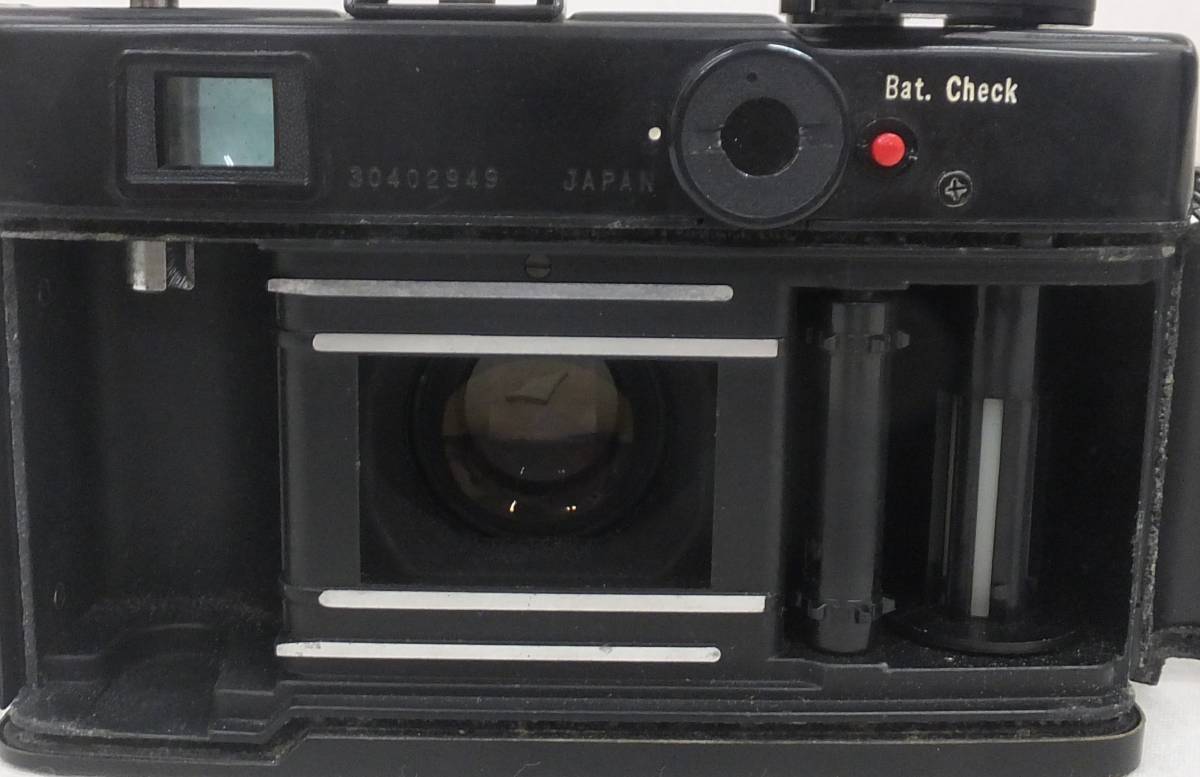 【中古動作未確認・ジャンク】★YASHICA ヤシカ ELECTRO 35 CC フィルムカメラ　Kenko UVフィルター・レンズキャップ付き_画像8