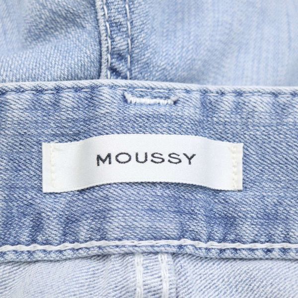 MOUSSY マウジー 通年 USED加工♪ ストレッチ パウダー スキニー デニム パンツ ジーンズ Sz.24　レディース 日本製　K4B00125_2#R_画像8