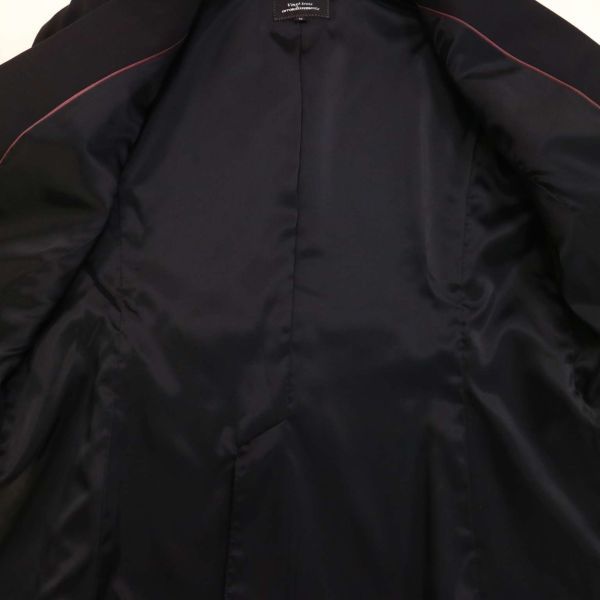 23区 通年 1B ジャケット & スカート セットアップ スーツ Sz.46　レディース 黒 大きいサイズ セレモニー フォーマル　K4T00156_2#O_画像3