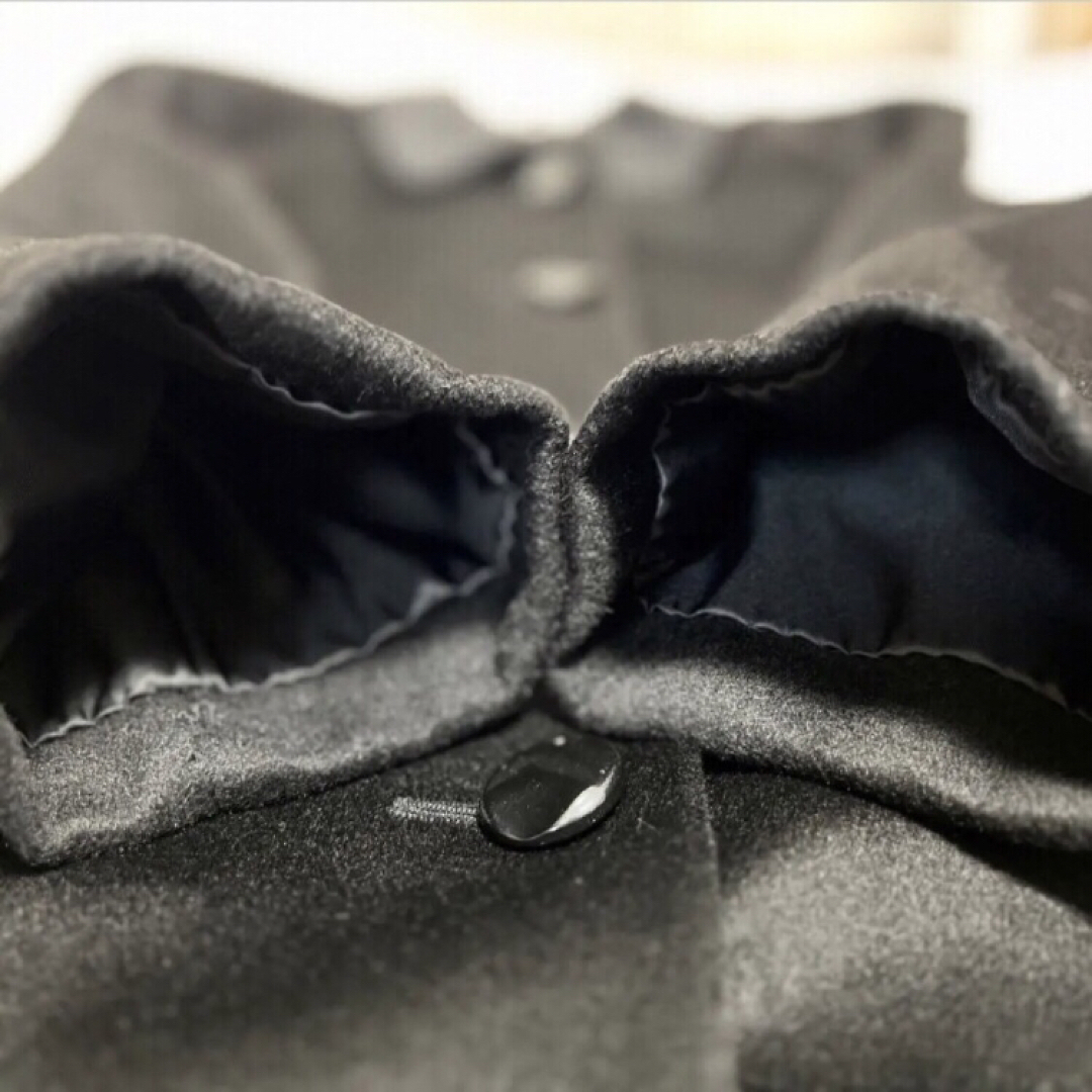 カシミヤ ロングコート 羊毛 ウール ブラック 黒 フォーマル