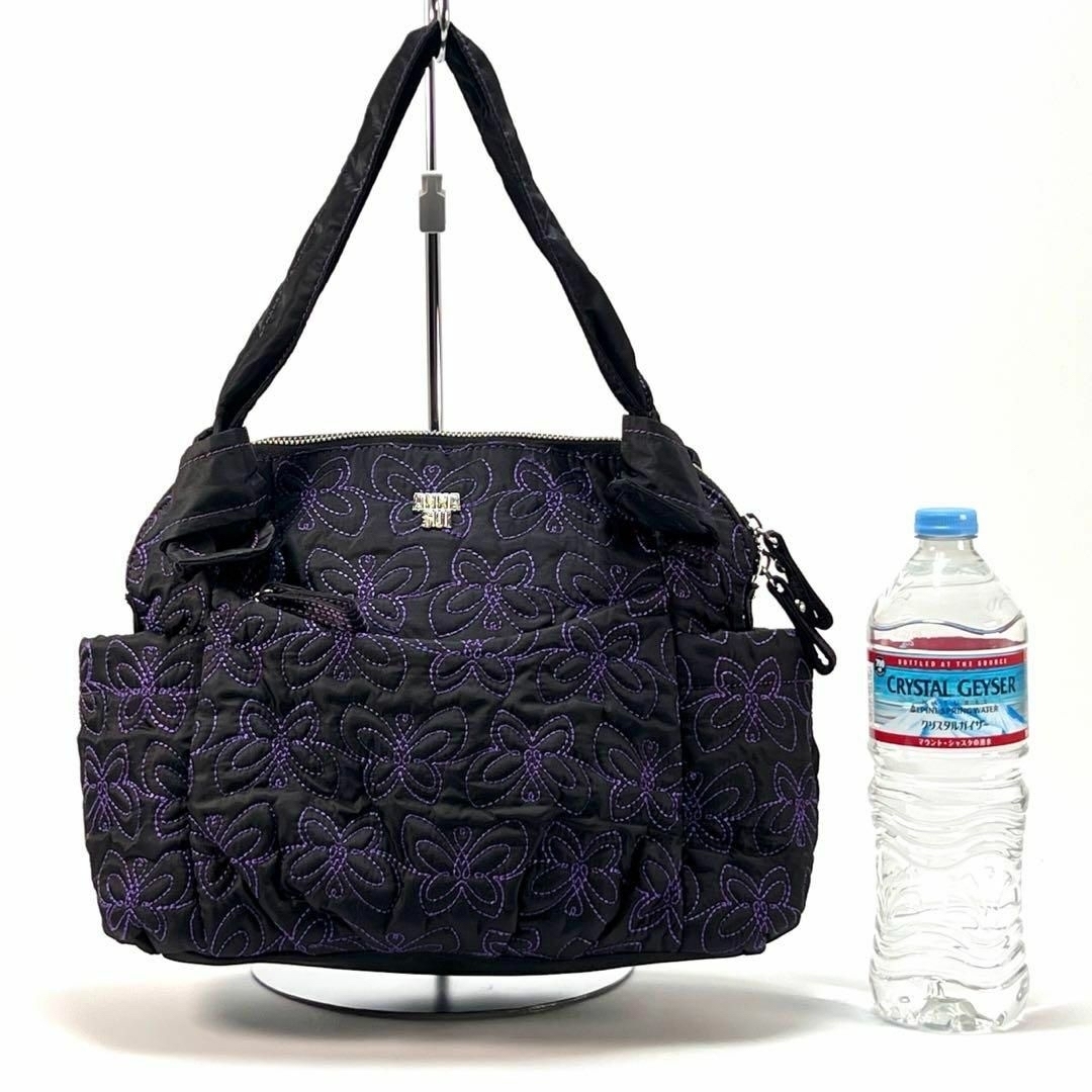 極美品 ANNA SUI アナスイ 2way ショルダーバッグ ハンドバッグ 極美品 ANNA SUI アナスイ 2way ショルダーバッグ ハンドバッグ