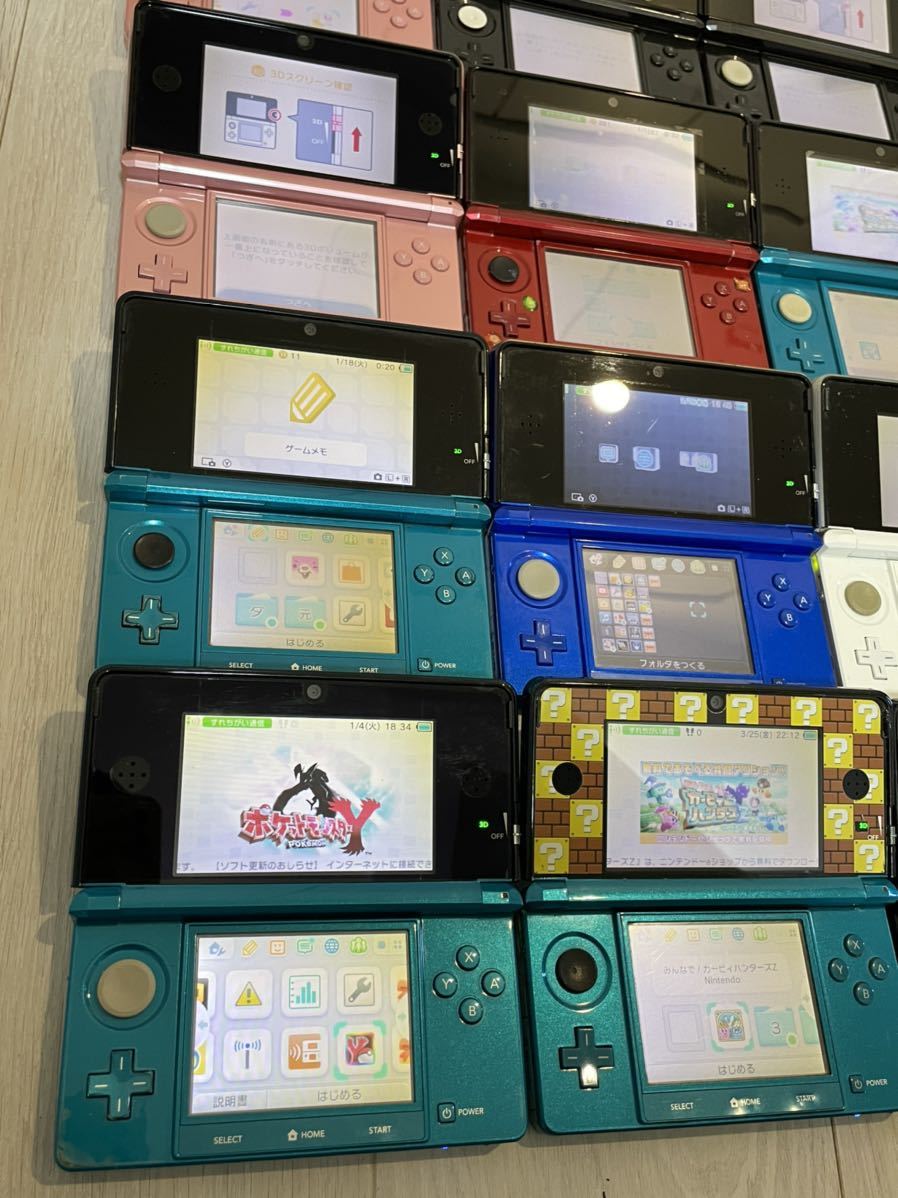 動作品　NINTENDO 3DS 本体　12台　まとめ　任天堂 ニンテンドー3DS _画像2