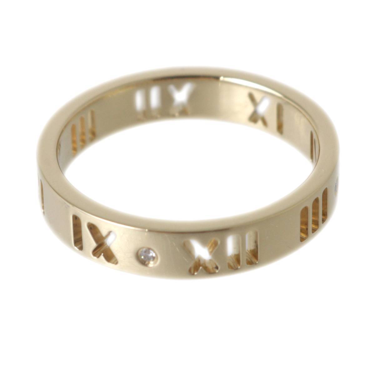 【冬バーゲン★特別送料無料!】 19720円 Tiffany&Co. ティファニー ピアスド アトラス 4P イエローゴールド