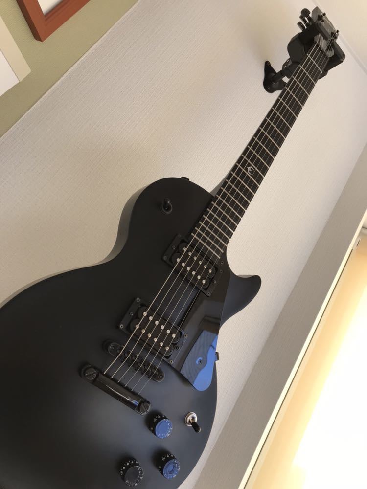 1 jpy ~] Epiphone Epiphone Japan Lespaul all black / gothic