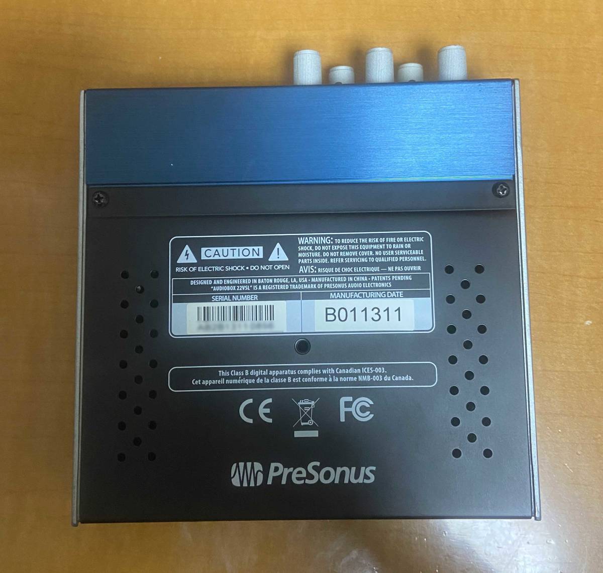 PreSonus USB 2.0オーディオ／MIDIインターフェースAudioBox 22VSL_画像8