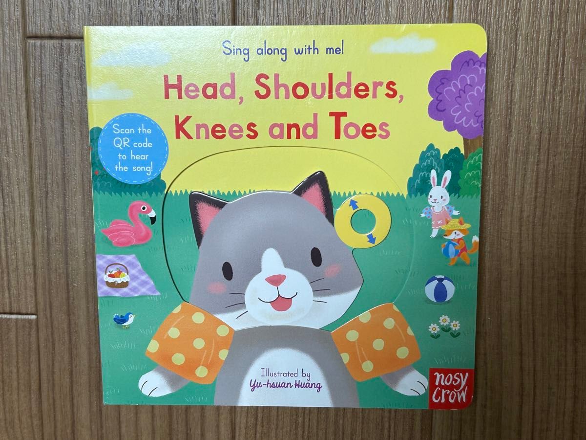 Sing along with me / Head, shoulders, Knees and Toes 英語 しかけ絵本 中古