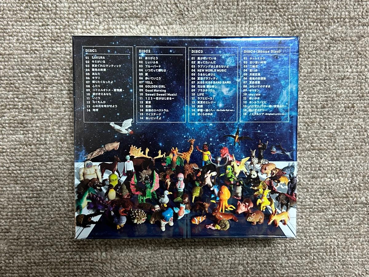 超いきものばかり てんねん記念メンバーズBESTセレクション 初回限定版 アルバム CD 4枚組 ESCL5555-8 中古