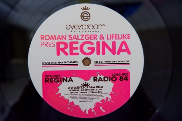 C3-286＜12inch/美盤＞Roman Salzger & Lifelike / Regina EPの画像1