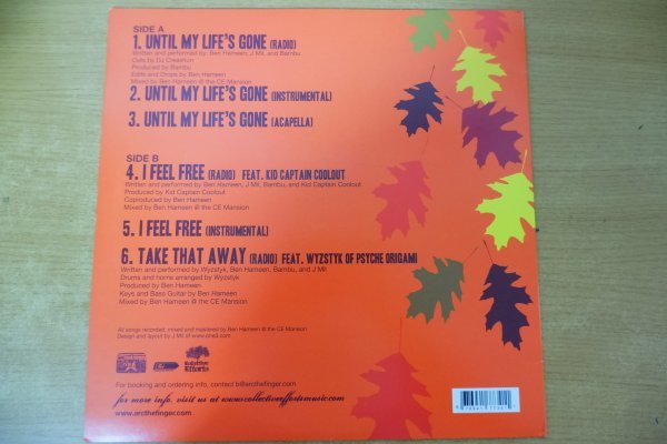 C3-327＜12inch/US盤＞Collective Efforts / Until My Life's Goneの画像2