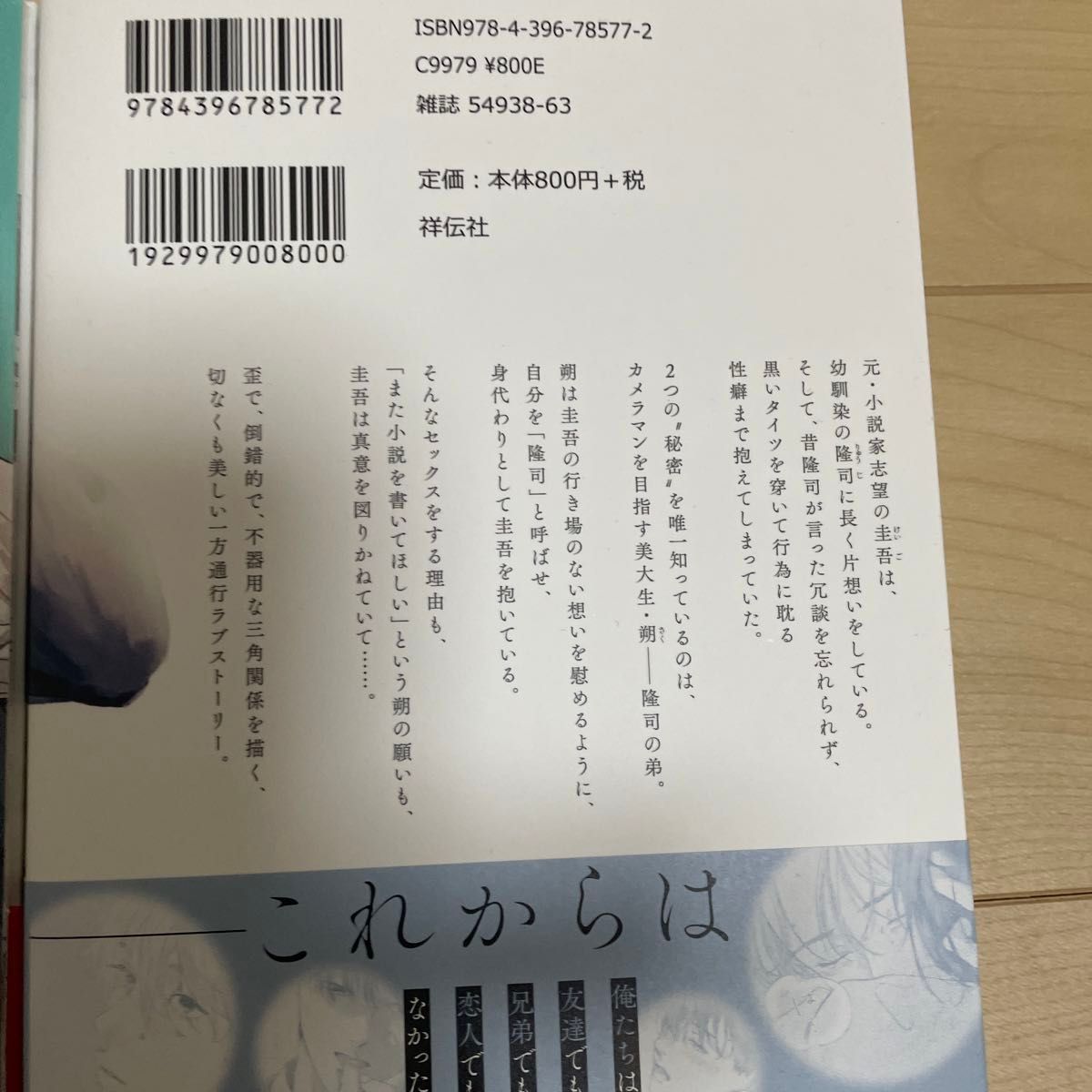 BL新刊　特装版 恋をするつもりはなかった -double- 鈴丸みんた井波エン　さよならだったらよかった　