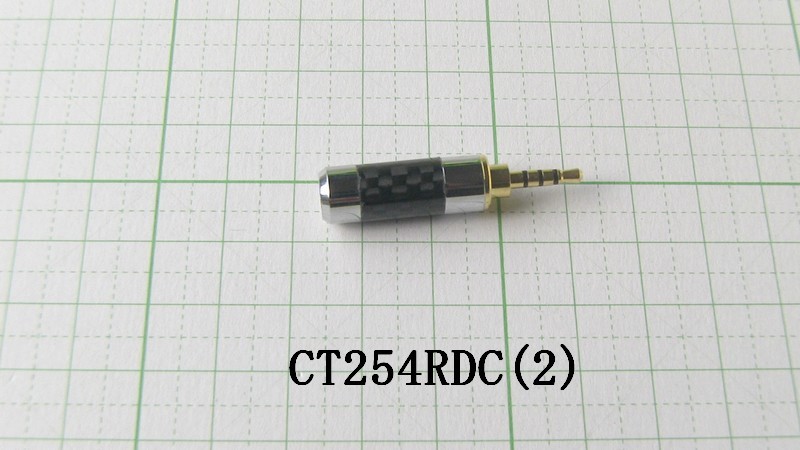 管理番号＝3M083　　自作用　φ2.5mm　4極超ミニプラグ　CT254RDC（2） 1個　_画像5