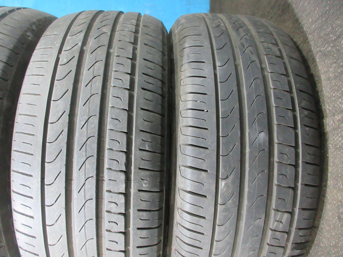 欠損タイヤ ピレリタイヤ チントゥラート P7 PIRELLI Cinturato P7☆RUNFLAT 225/50R17 94W 4本 №07354E 室内保管 夏タイヤ_画像3