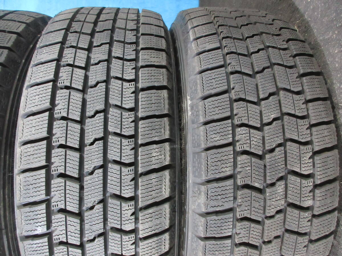 2021年製 GOODYEAR ICENAVI7 205/55R16 16X6.5J ET43 5穴 4本 №07399 室内保管 ホイールセット 冬タイヤ スタッドレスタイヤの画像10