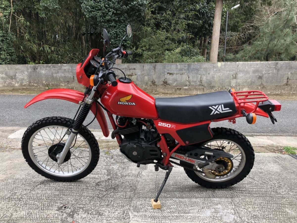 HONDA XL250R 実走行9665km オリジナル　パリダカキャリア　　　　　(xl250s xlx 125 400 600_画像2