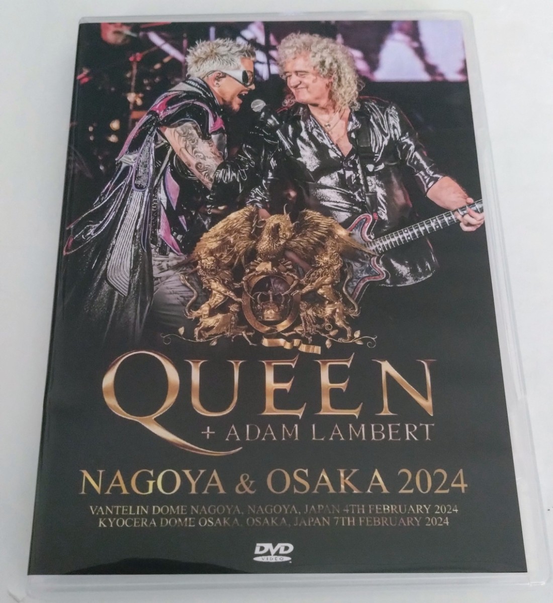 QUEEN + ADAM LAMBERT - NAGOYA & OSAKA 2024(2DVDR)2024年2月4日名古屋&7日大阪公演_画像1