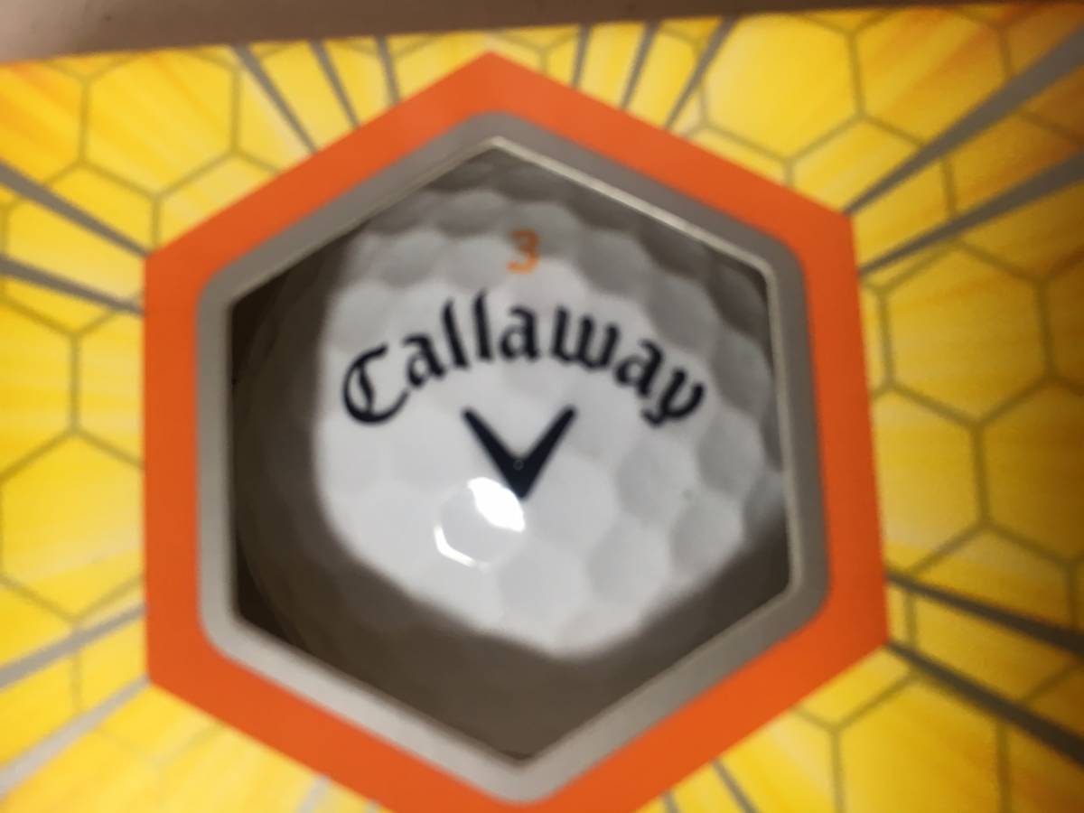 大特価 新品 CallaWay キャロウェイ ゴルフボール SUPERHOT スーパーホット 12個セット_画像4