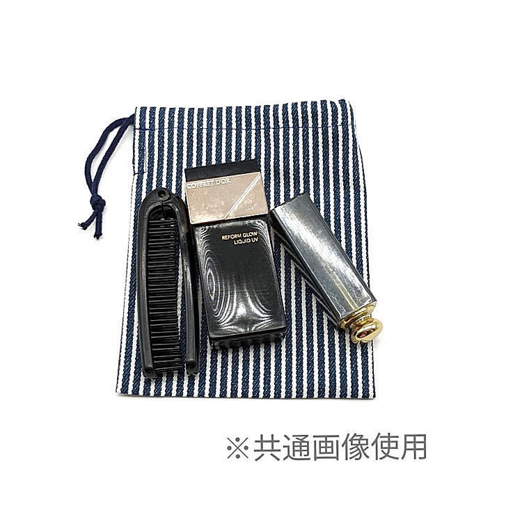  Mini pouch *SS sack [ Denim style insect pattern black ] pouch / pouch / small amount . sack / inset less / made in Japan / insect / rhinoceros beetle / stag beetle 