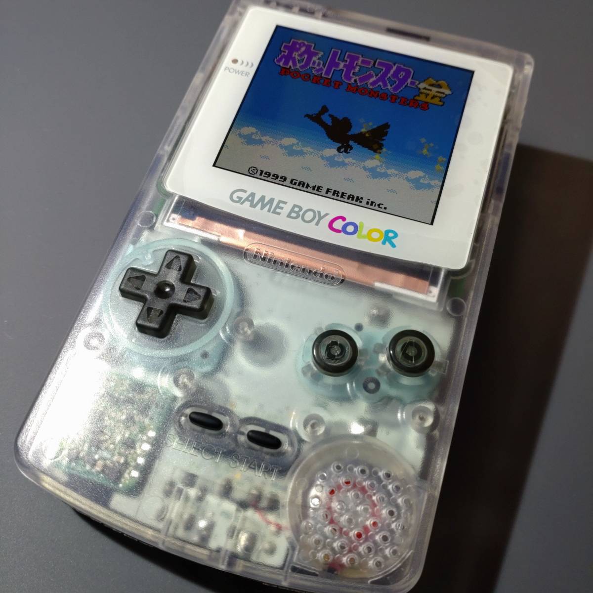 ゲームボーイカラー クリア ips液晶 バックライト GBC IPS LCD #338_画像1