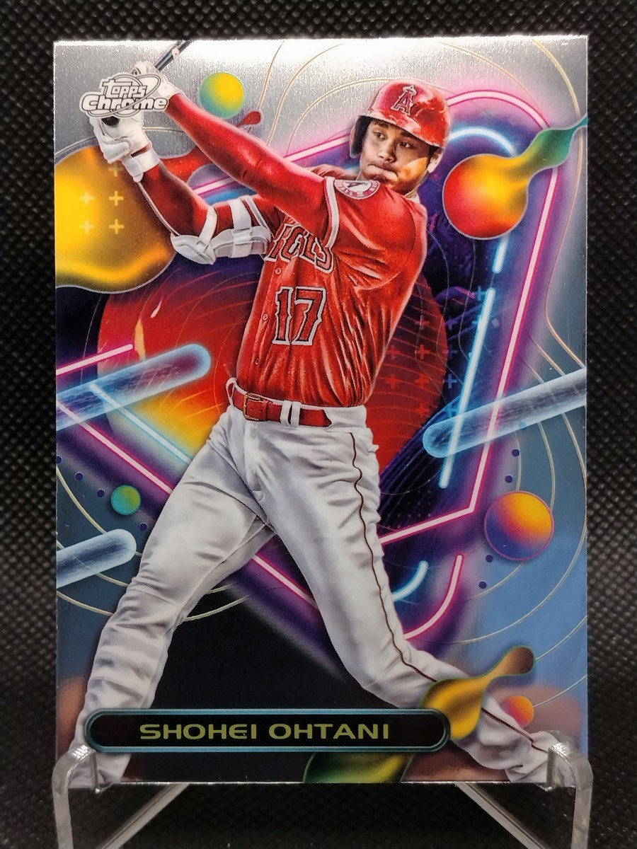 大谷翔平 コズミック2枚セット 【2023 TOPPS COSMIC CHROME EXTRATERRESTRIAL TALENT ! ET-9 & #91 BASE】 エンジェルス ドジャース_画像5